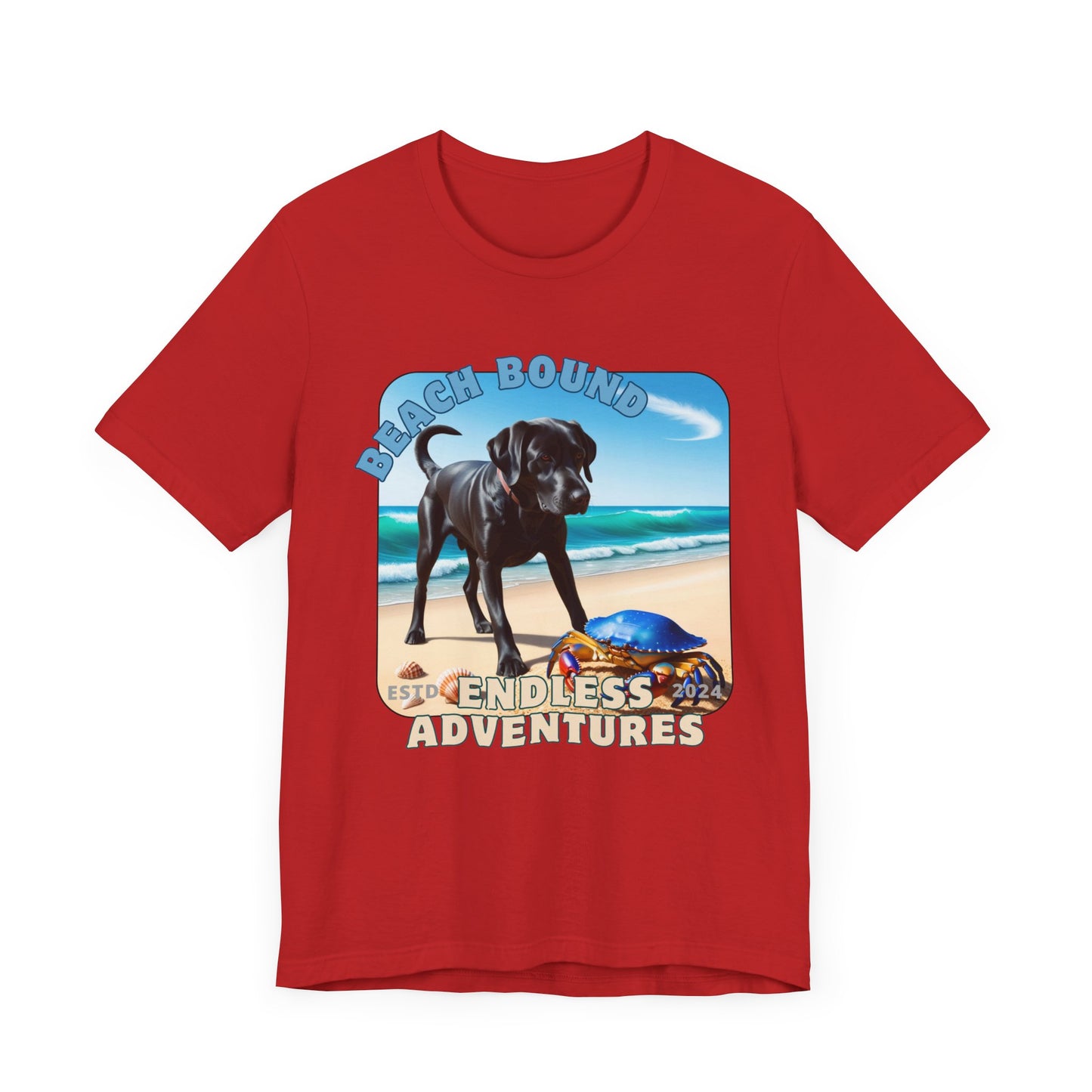 Jetty’s Adventures Crab, Unisex Garment-Dyed T-shirt, #Jettysadventures,