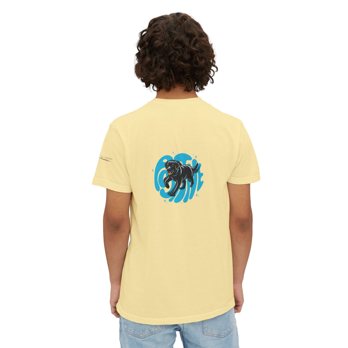 Positive, Island Labradors, pocket T-Shirt