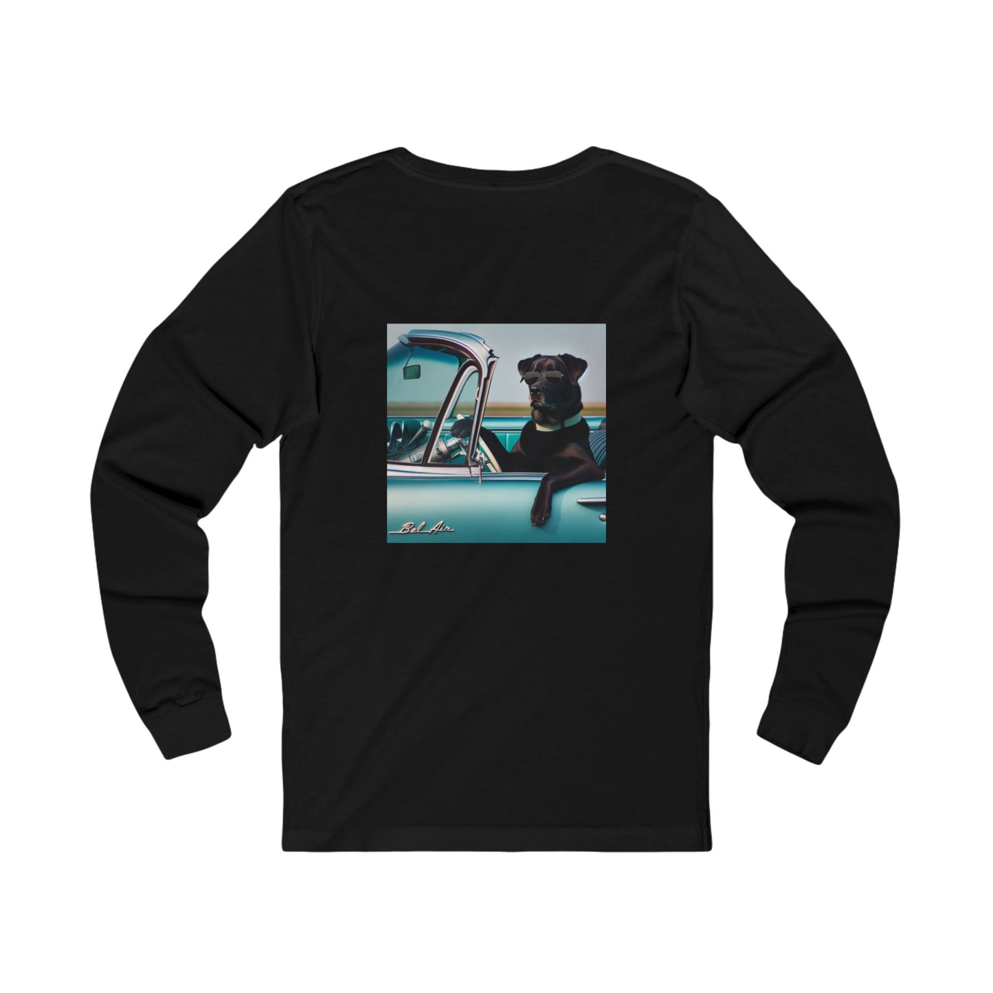 Black Lab Classic, 1950's, Unisex Jersey Long Sleeve Tee