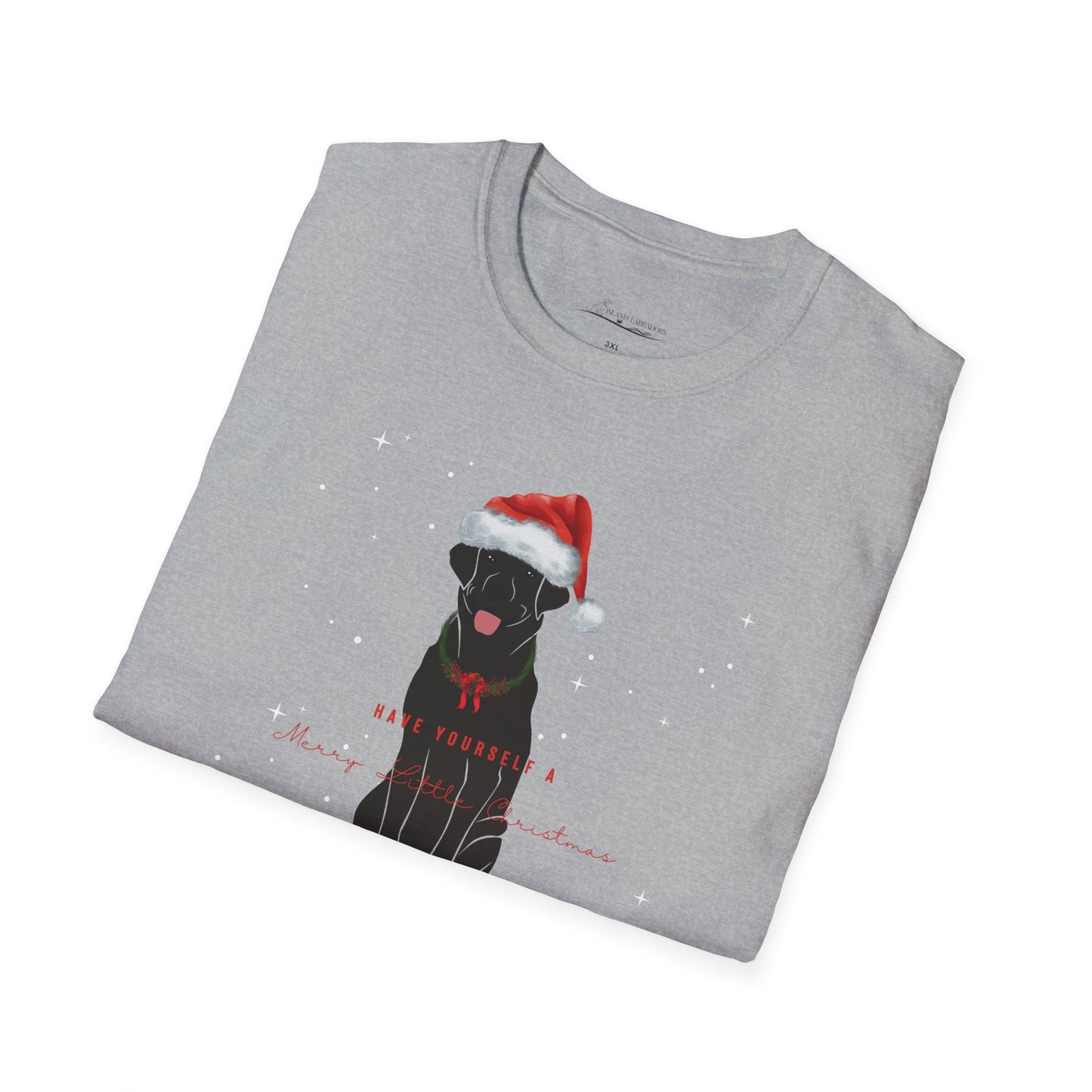 Have Yourself A Merry Little Christmas, black Labrador