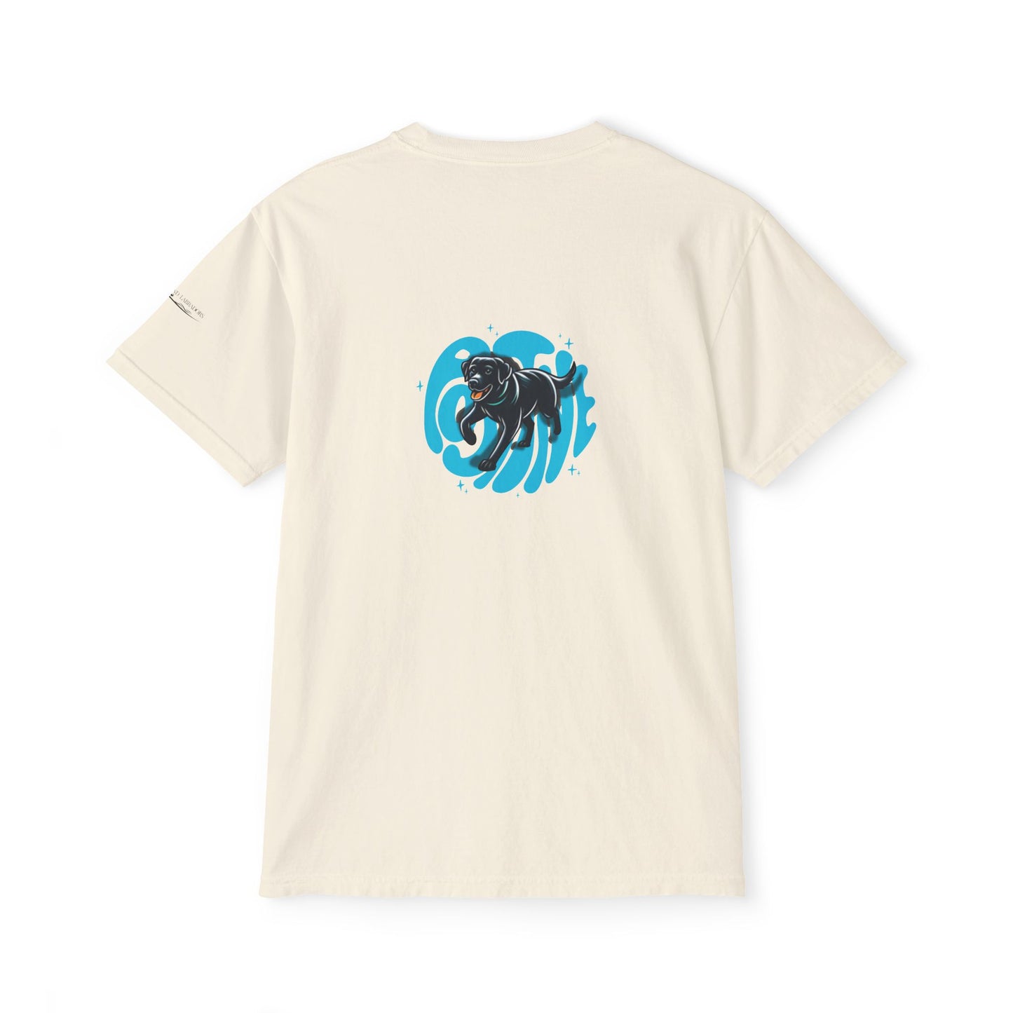 Positive, Island Labradors, pocket T-Shirt