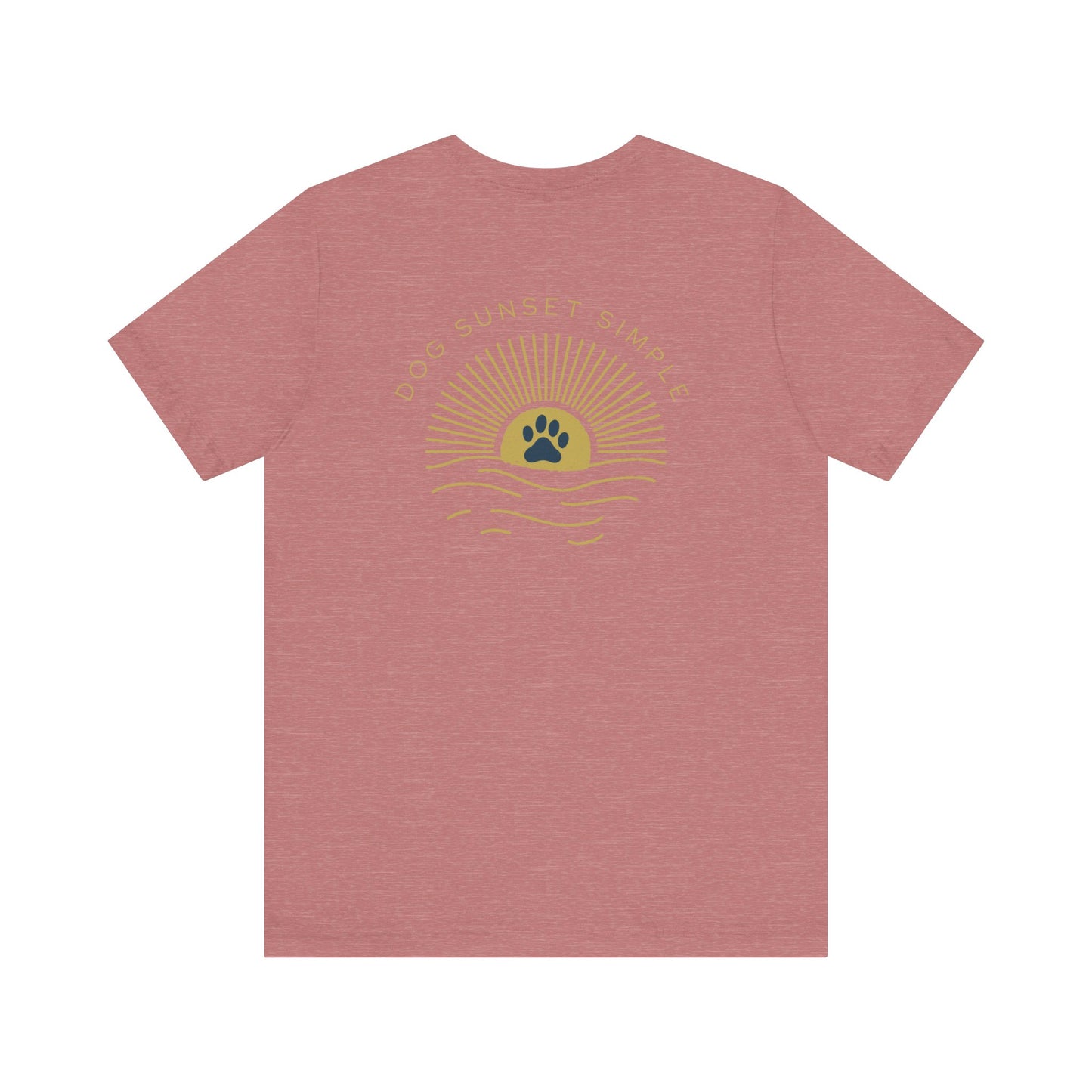 Dog - Sunset - Simple