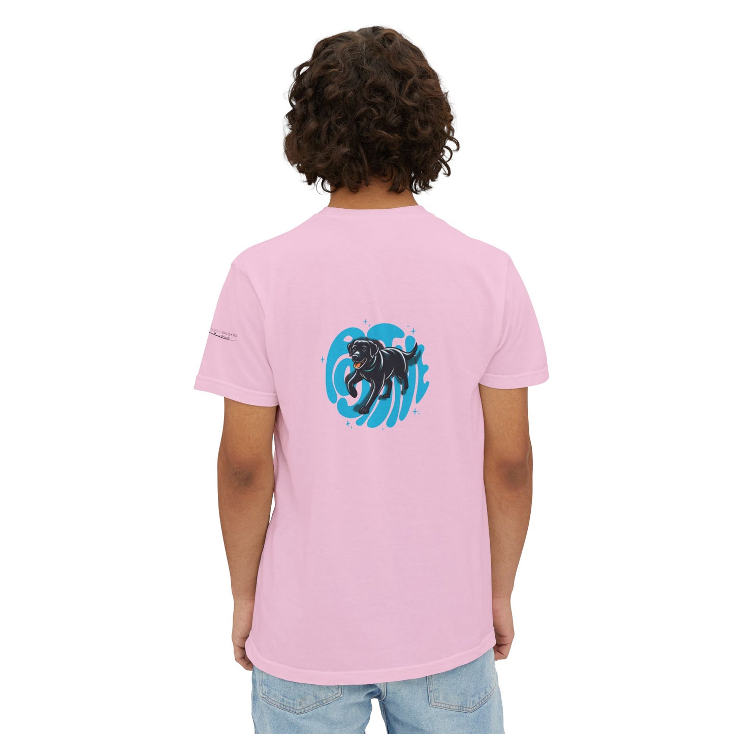 Positive, Island Labradors, pocket T-Shirt