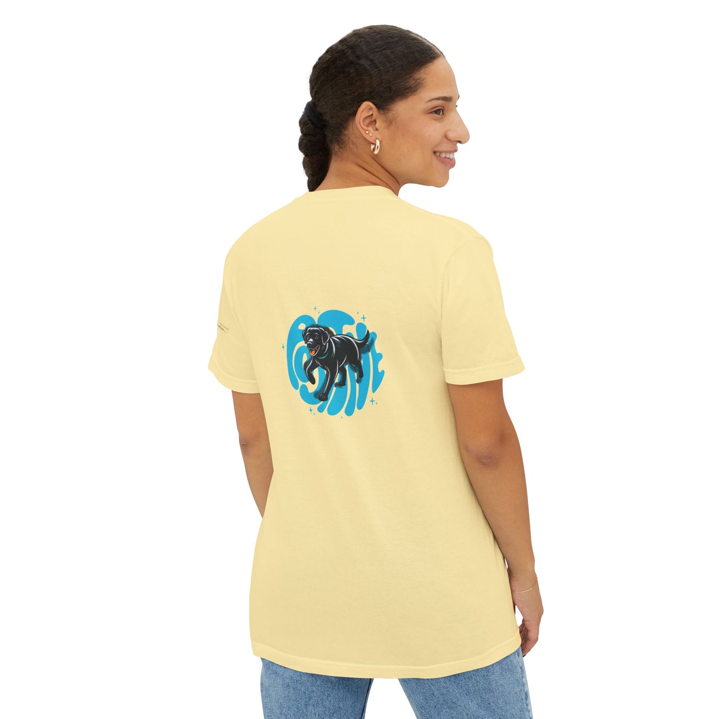 Positive, Island Labradors, pocket T-Shirt