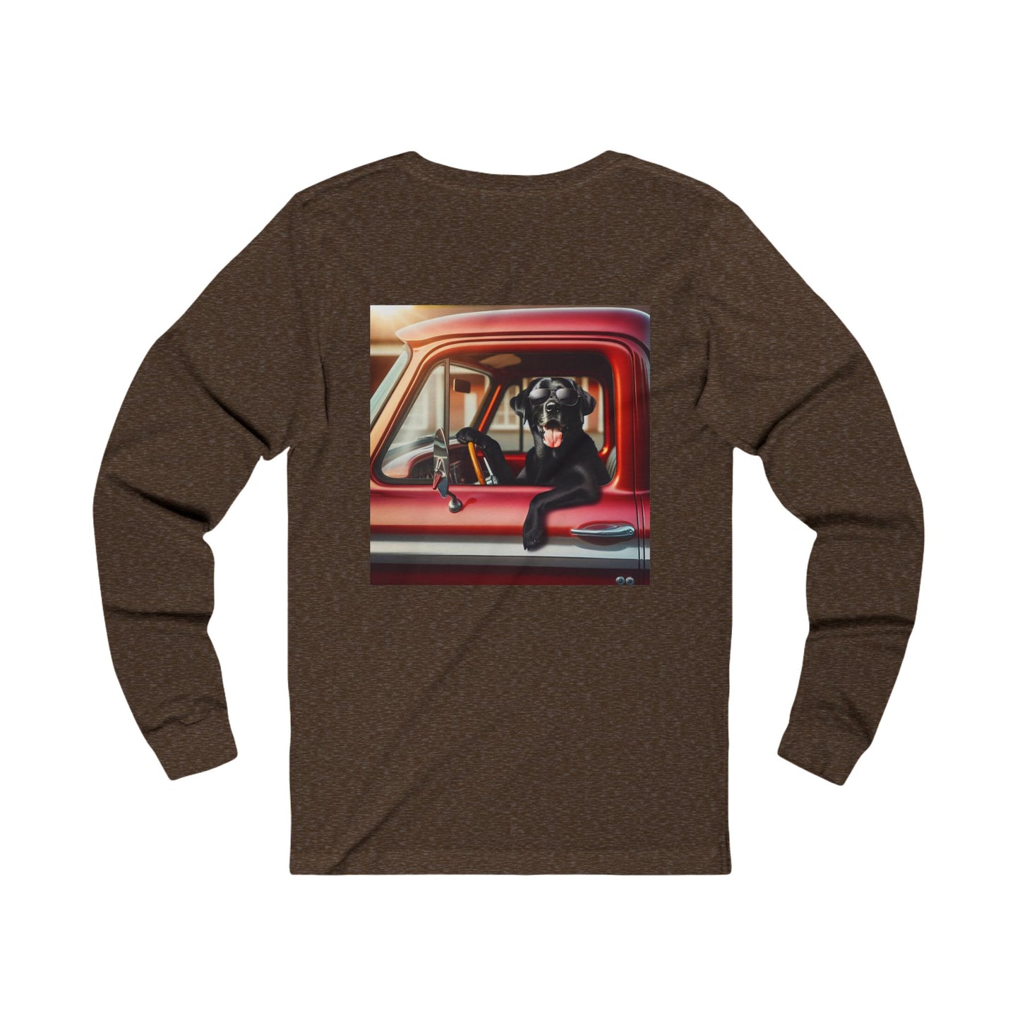 Black Lab Classic, 1950's, Unisex Jersey Long Sleeve Tee