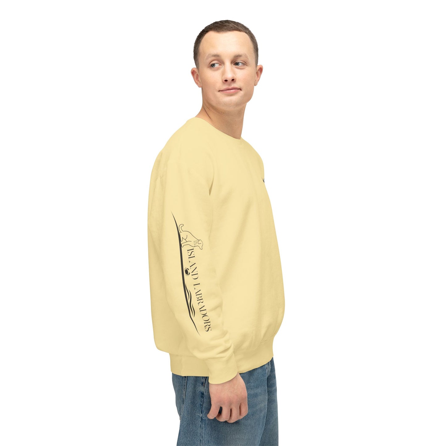 Island Labrador - Sleeve Logo Sweatshirt