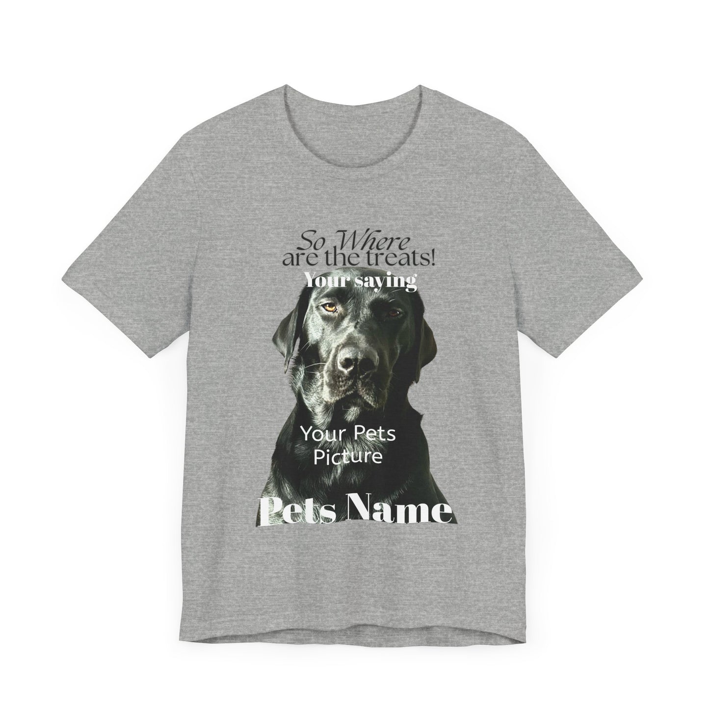 CUSTOMIZE, PERSONALIZE YOUR PETS PICTURE, YOUR PETS NAME, Lilly Special, So where are the treats!