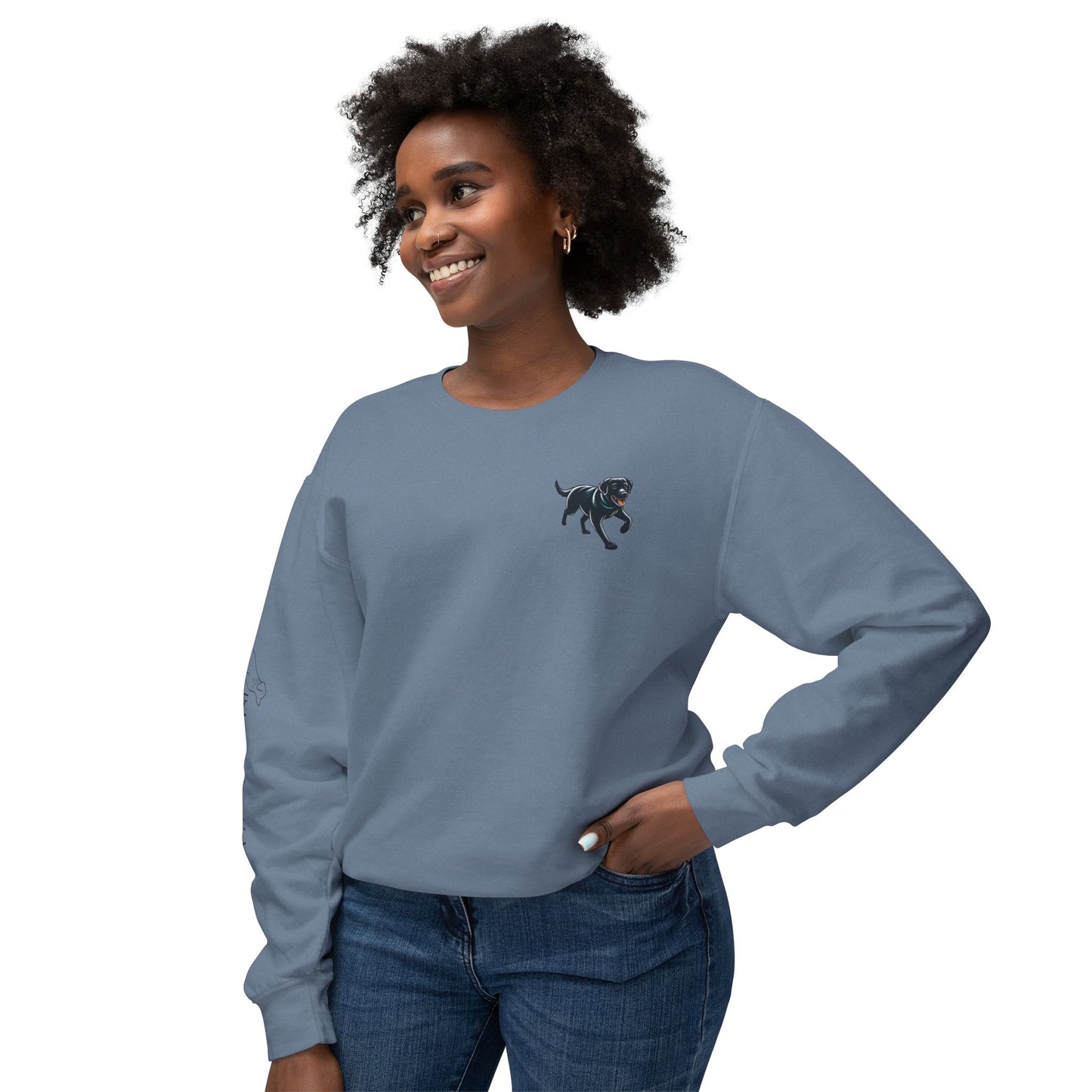 Island Labrador - Sleeve Logo Sweatshirt