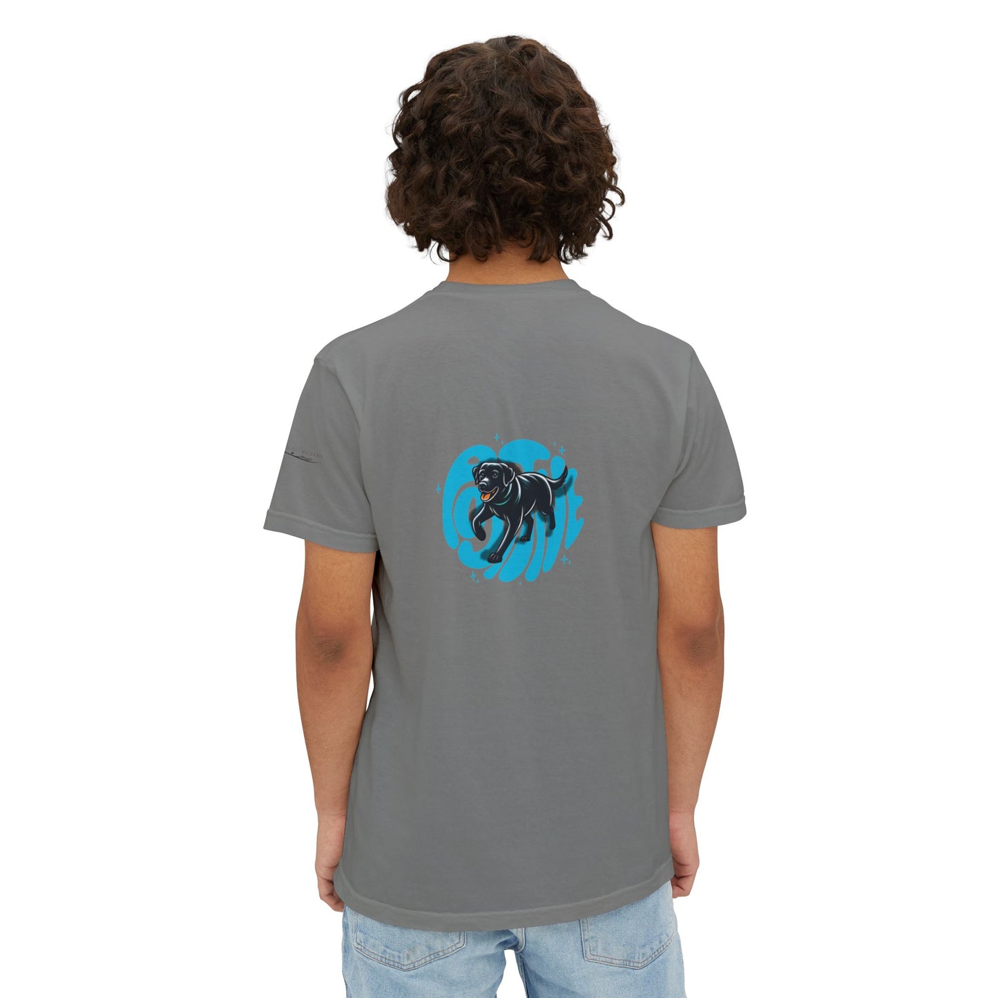 Positive, Island Labradors, pocket T-Shirt