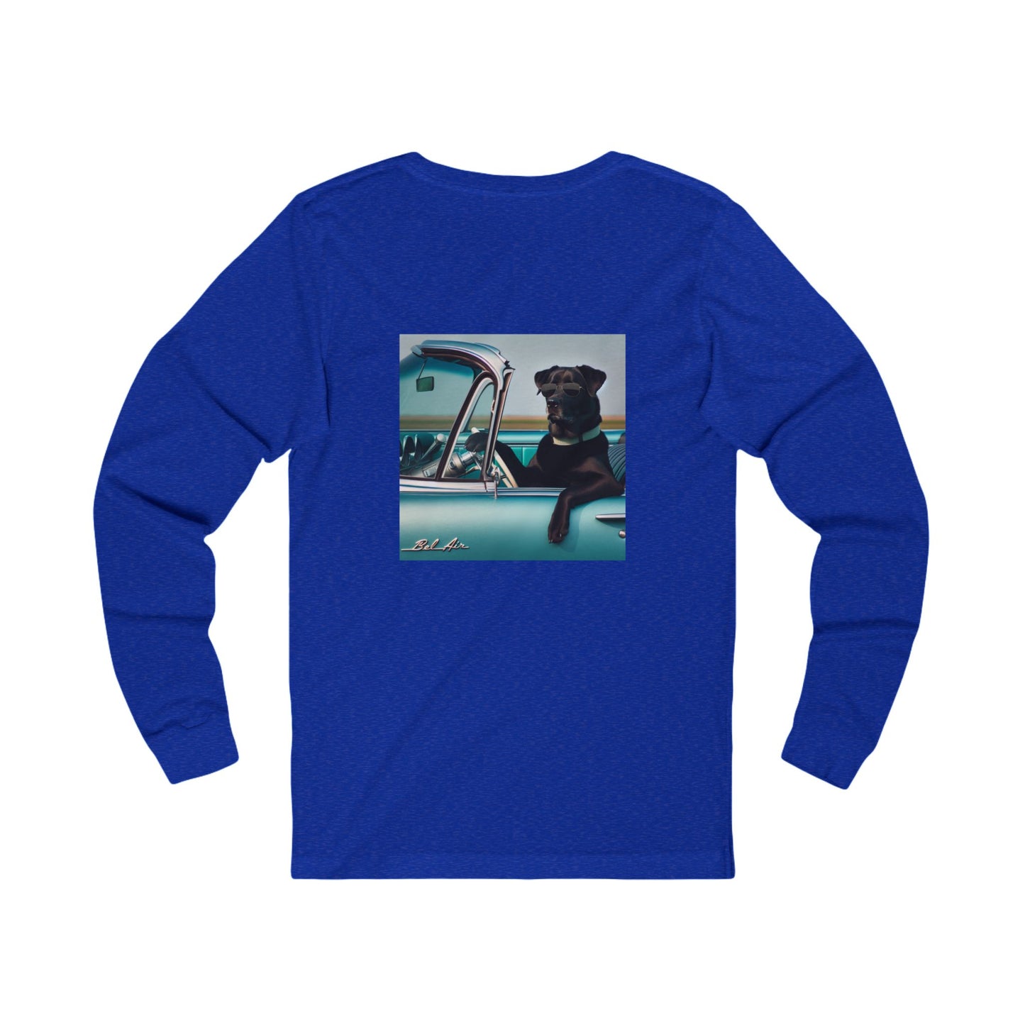 Black Lab Classic, 1950's, Unisex Jersey Long Sleeve Tee