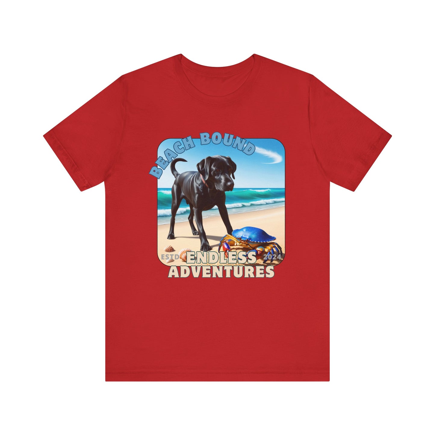Jetty’s Adventures Crab, Unisex Garment-Dyed T-shirt, #Jettysadventures,