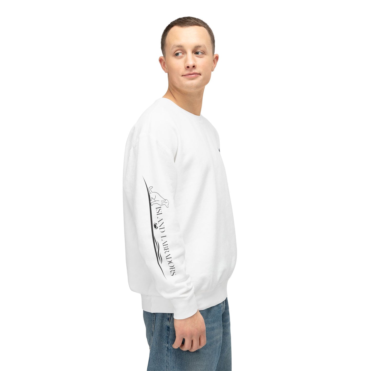Island Labrador - Sleeve Logo Sweatshirt