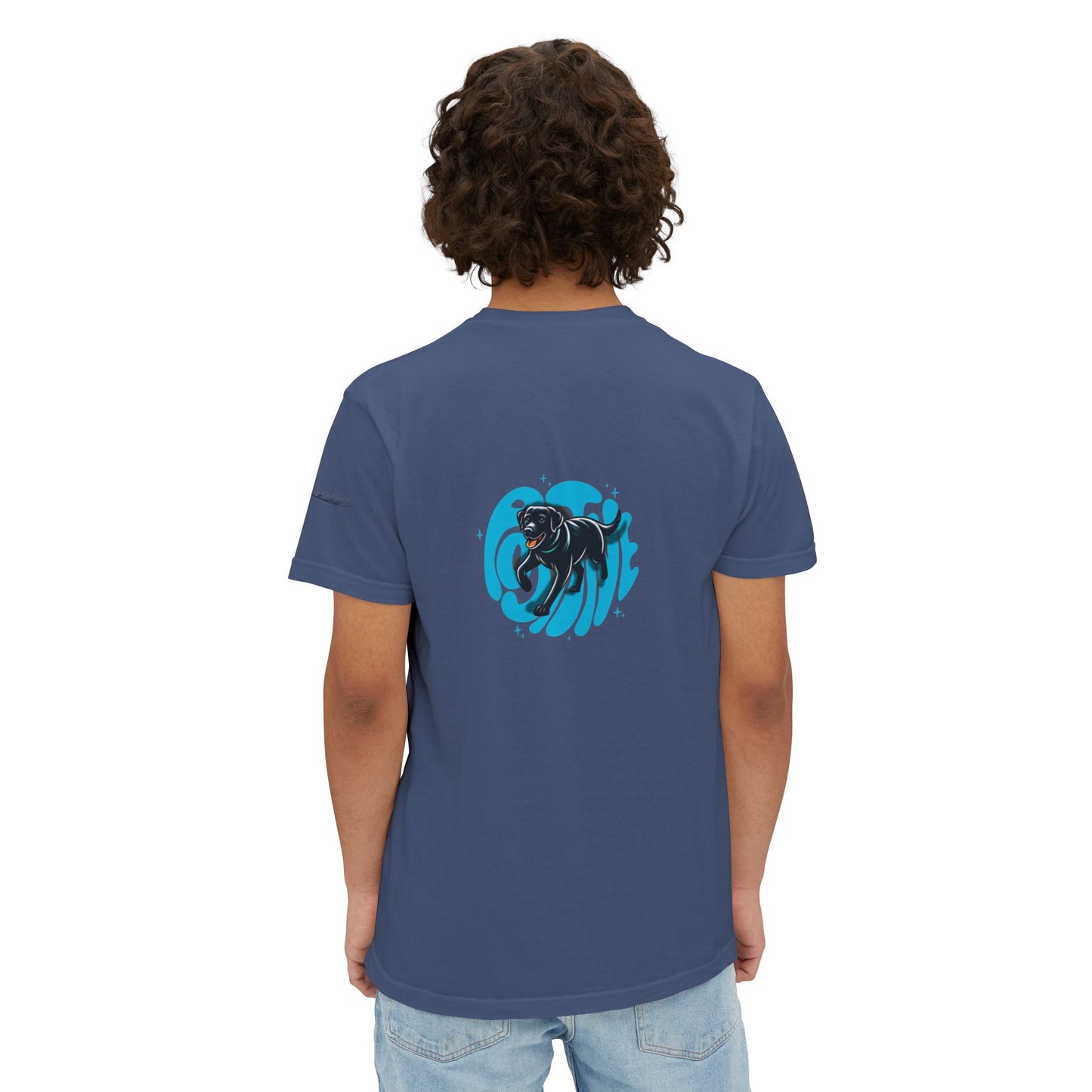 Positive, Island Labradors, pocket T-Shirt
