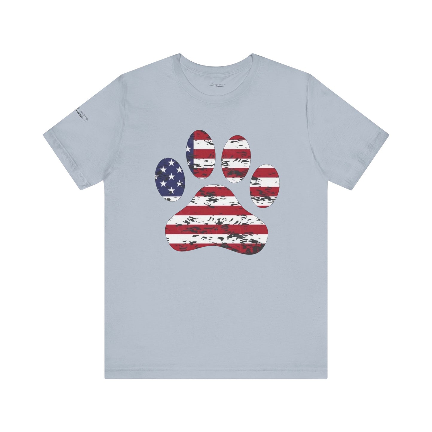 Paw American Flag