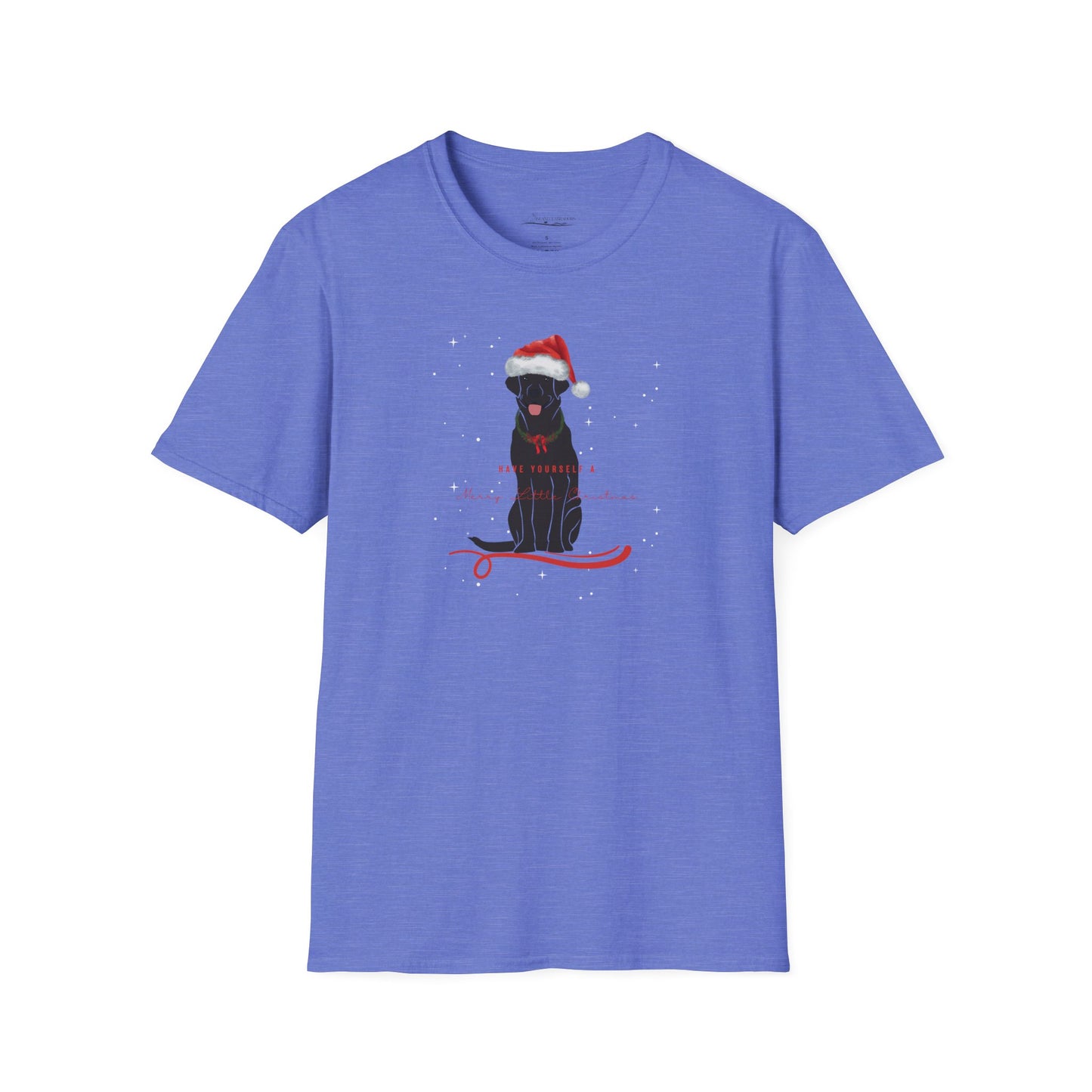 Have Yourself A Merry Little Christmas, black Labrador