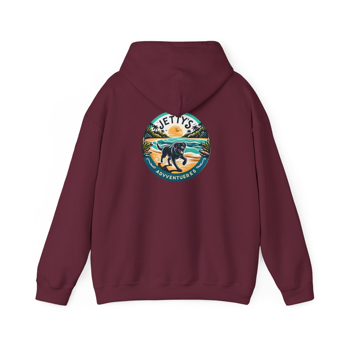 Jetty's Adventures, Unisex Heavy Blend™ Hooded Sweatshirt