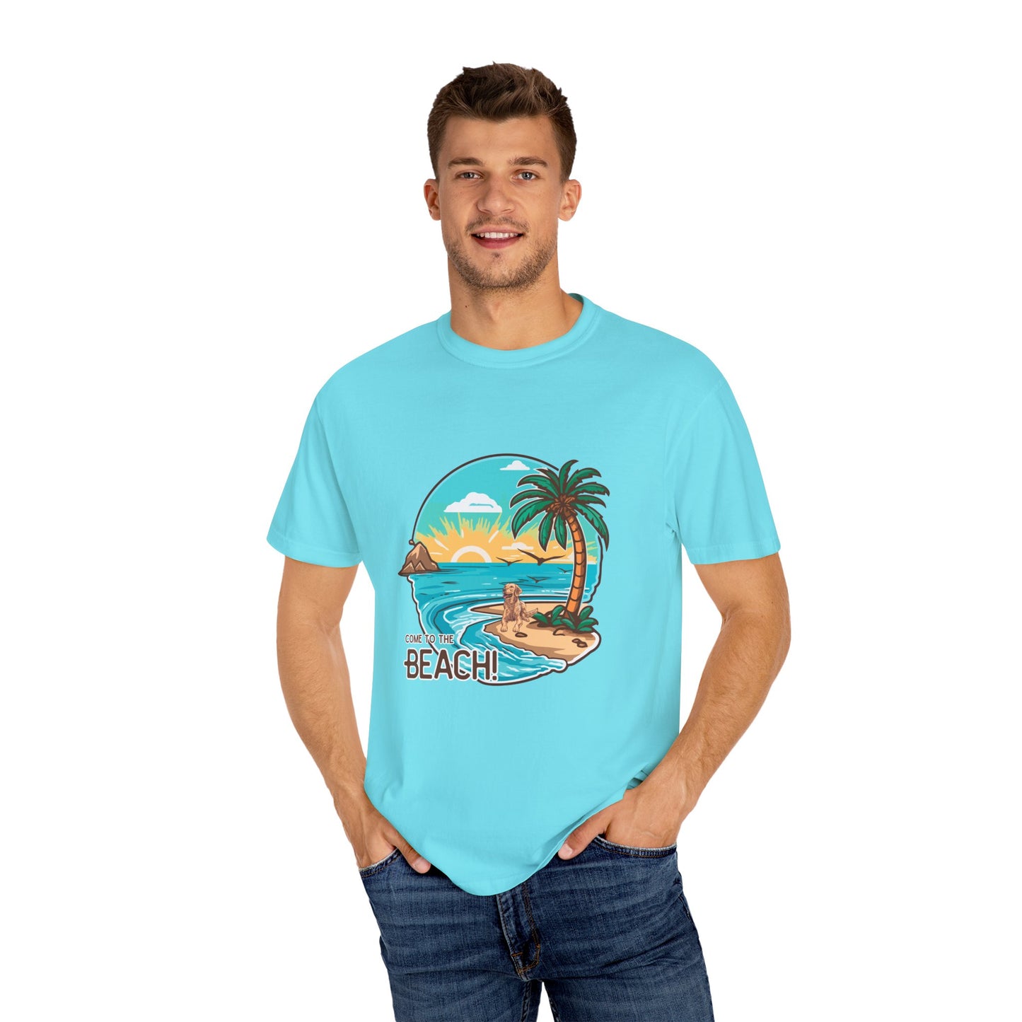 Golden, Come to the beach