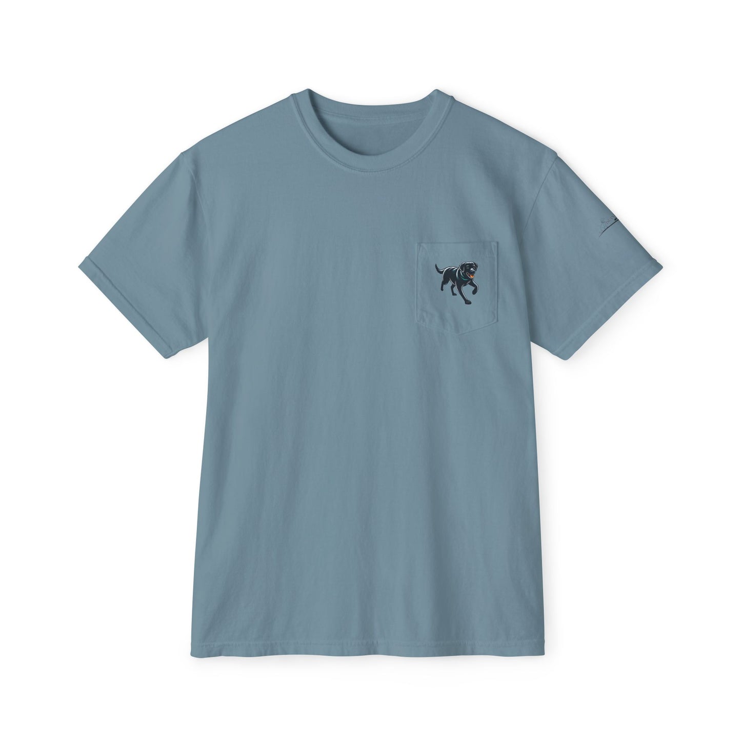 My dog is smarter than yours, just saying, Island Labradors, Pocket, T-Shirt