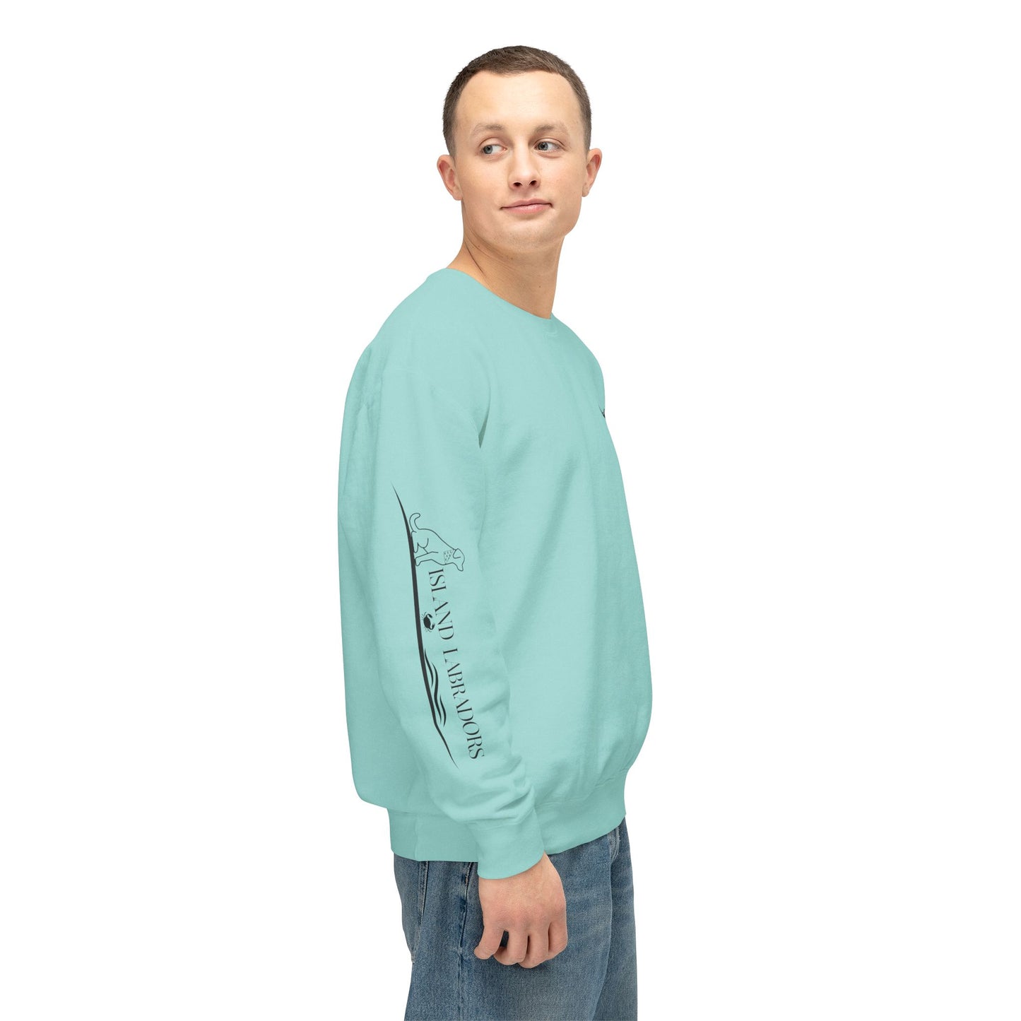 Island Labrador - Sleeve Logo Sweatshirt