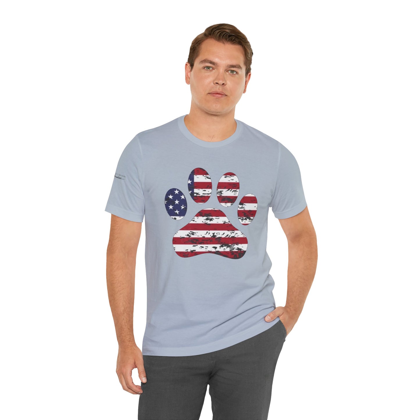 Paw American Flag