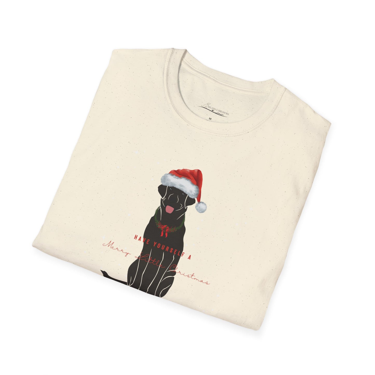 Have Yourself A Merry Little Christmas, black Labrador