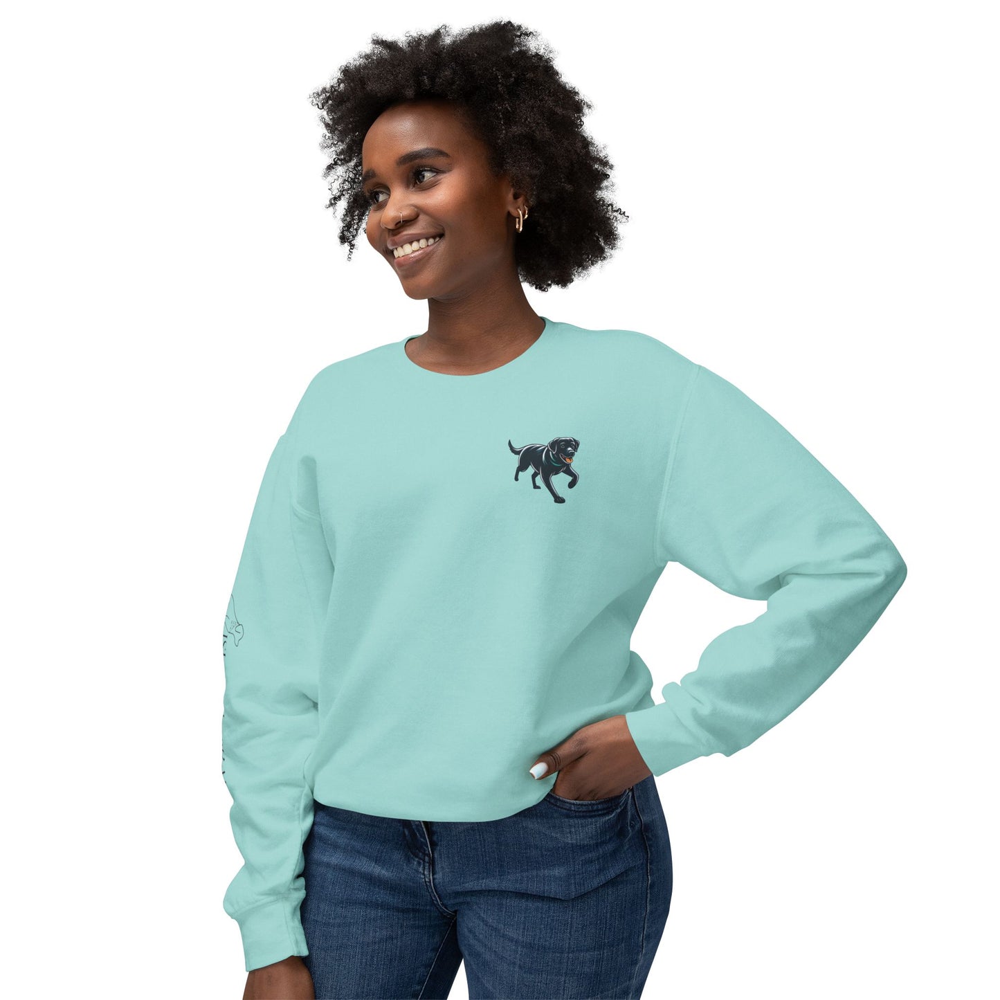 Island Labrador - Sleeve Logo Sweatshirt