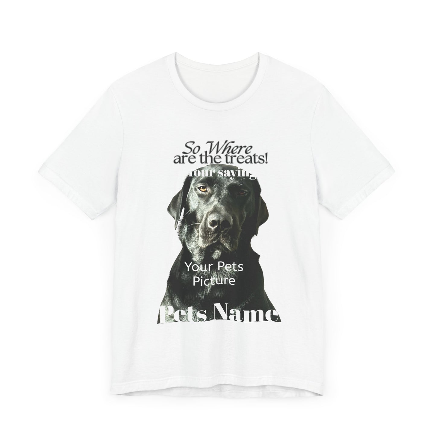 CUSTOMIZE, PERSONALIZE YOUR PETS PICTURE, YOUR PETS NAME, Lilly Special, So where are the treats!