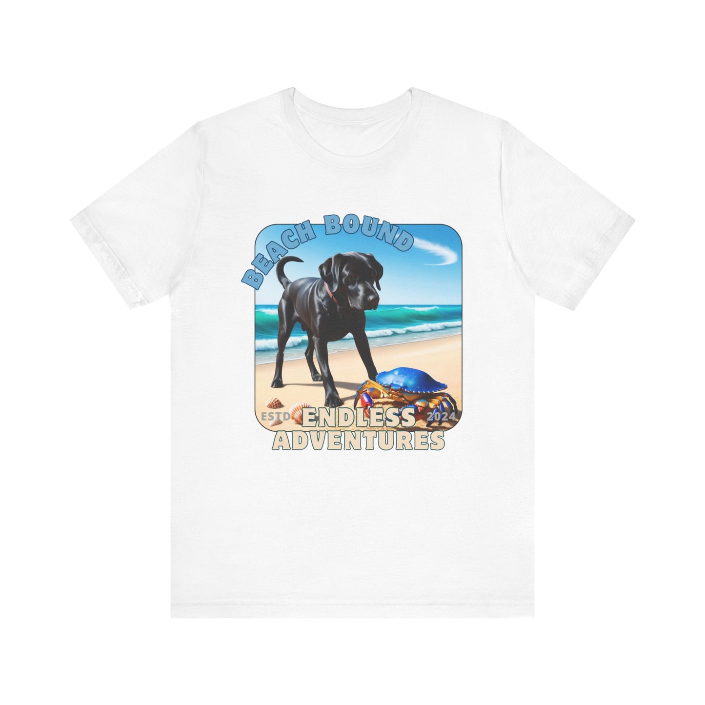 Jetty’s Adventures Crab, Unisex Garment-Dyed T-shirt, #Jettysadventures,