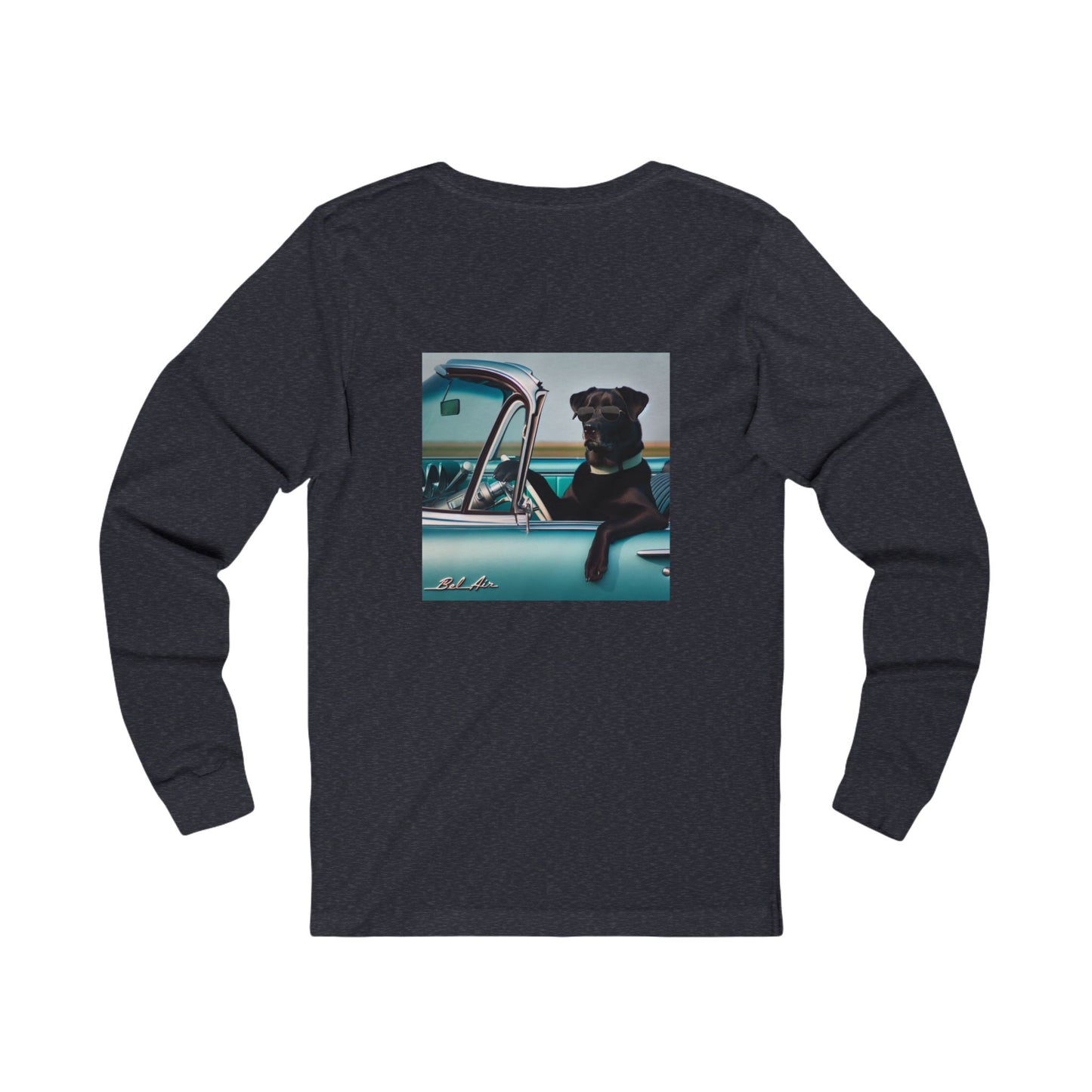 Black Lab Classic, 1950's, Unisex Jersey Long Sleeve Tee