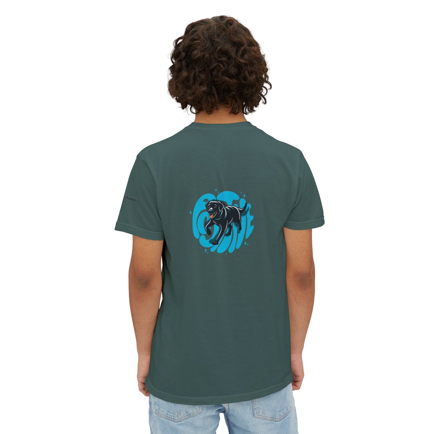 Positive, Island Labradors, pocket T-Shirt