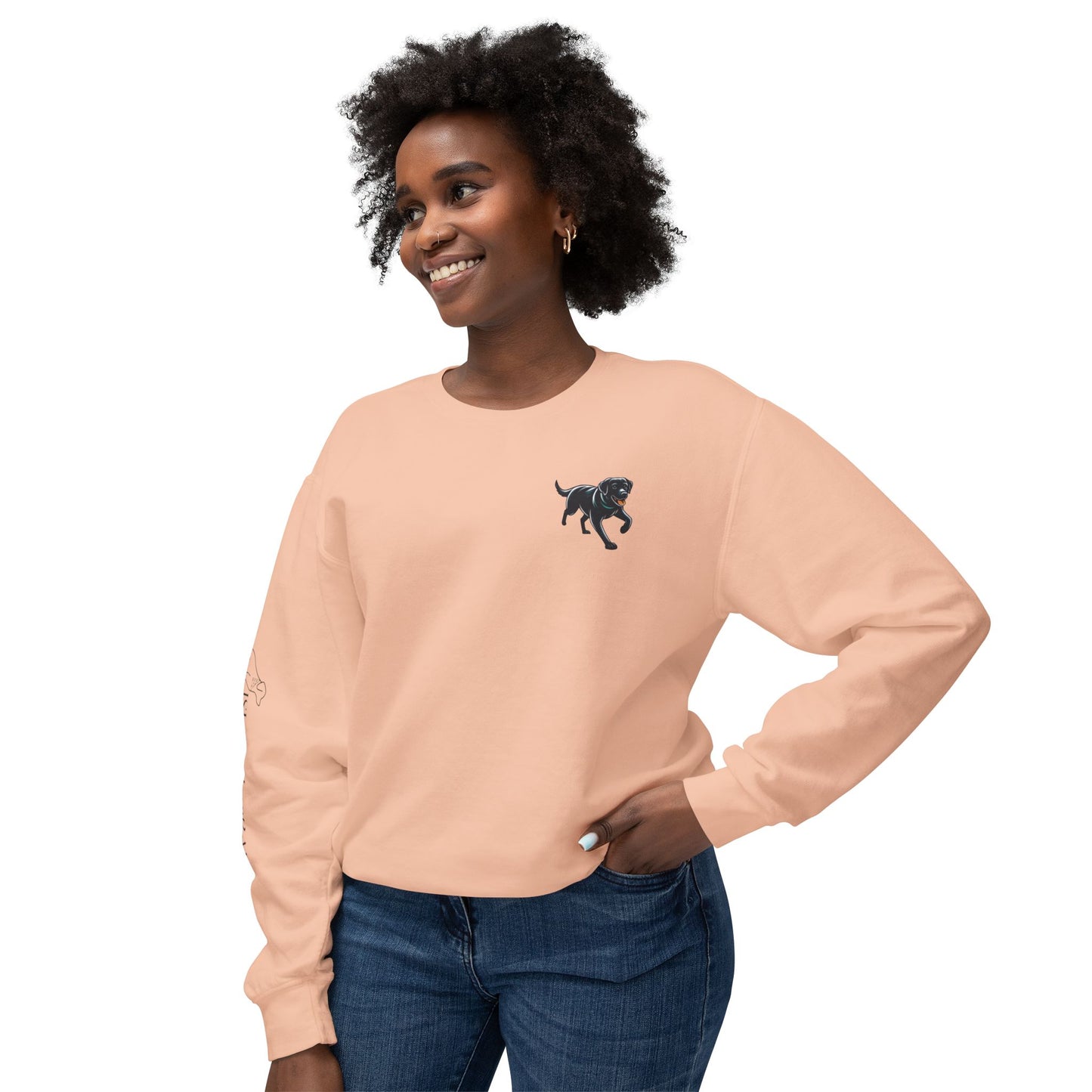 Island Labrador - Sleeve Logo Sweatshirt