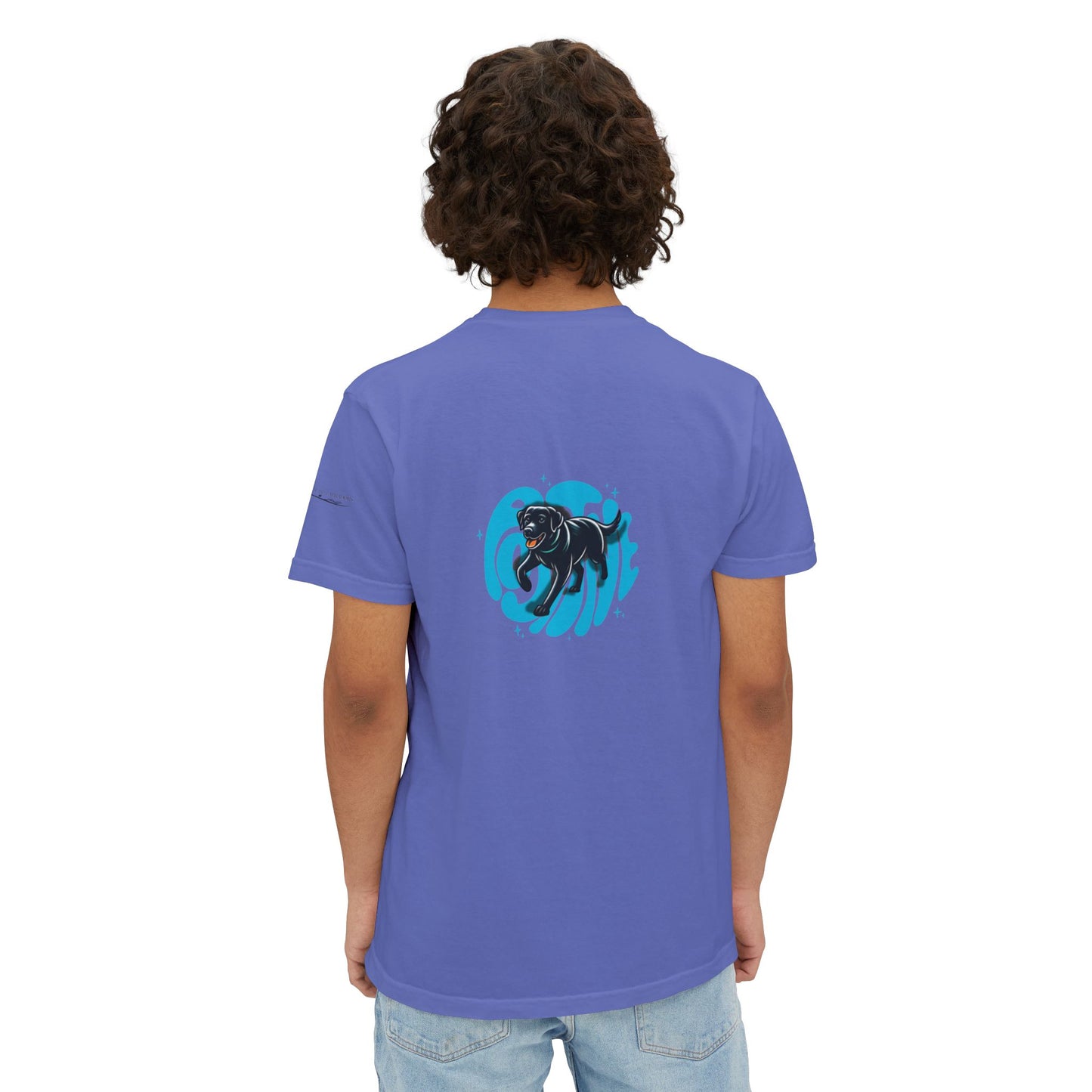 Positive, Island Labradors, pocket T-Shirt