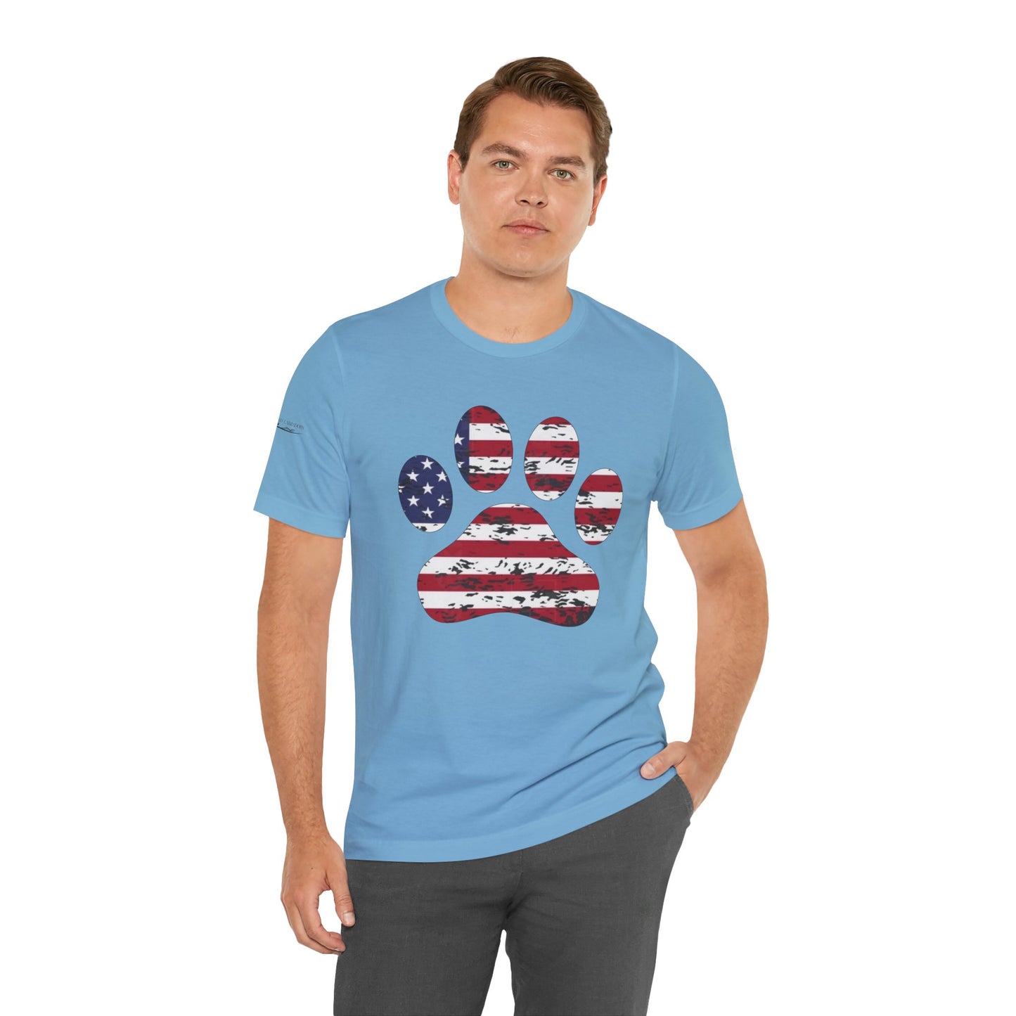 Paw American Flag