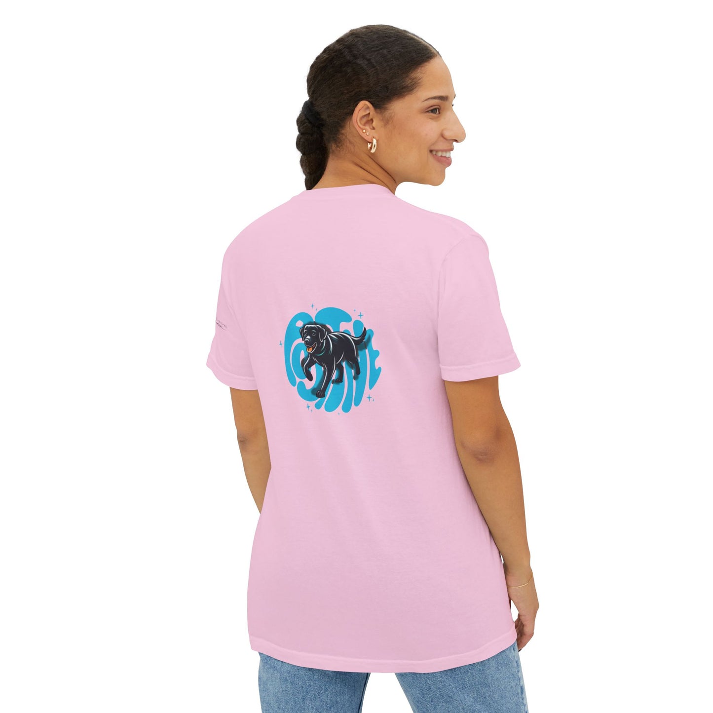 Positive, Island Labradors, pocket T-Shirt