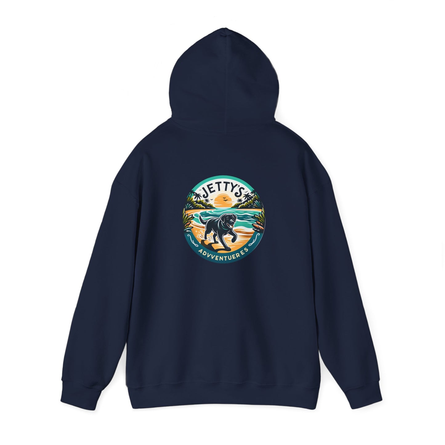 Jetty's Adventures, Unisex Heavy Blend™ Hooded Sweatshirt