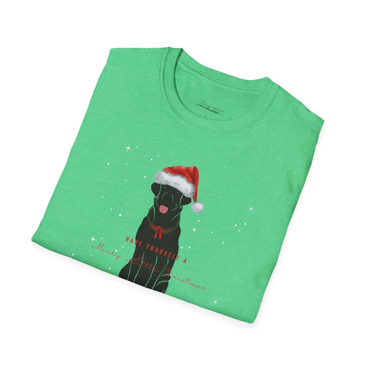 Have Yourself A Merry Little Christmas, black Labrador