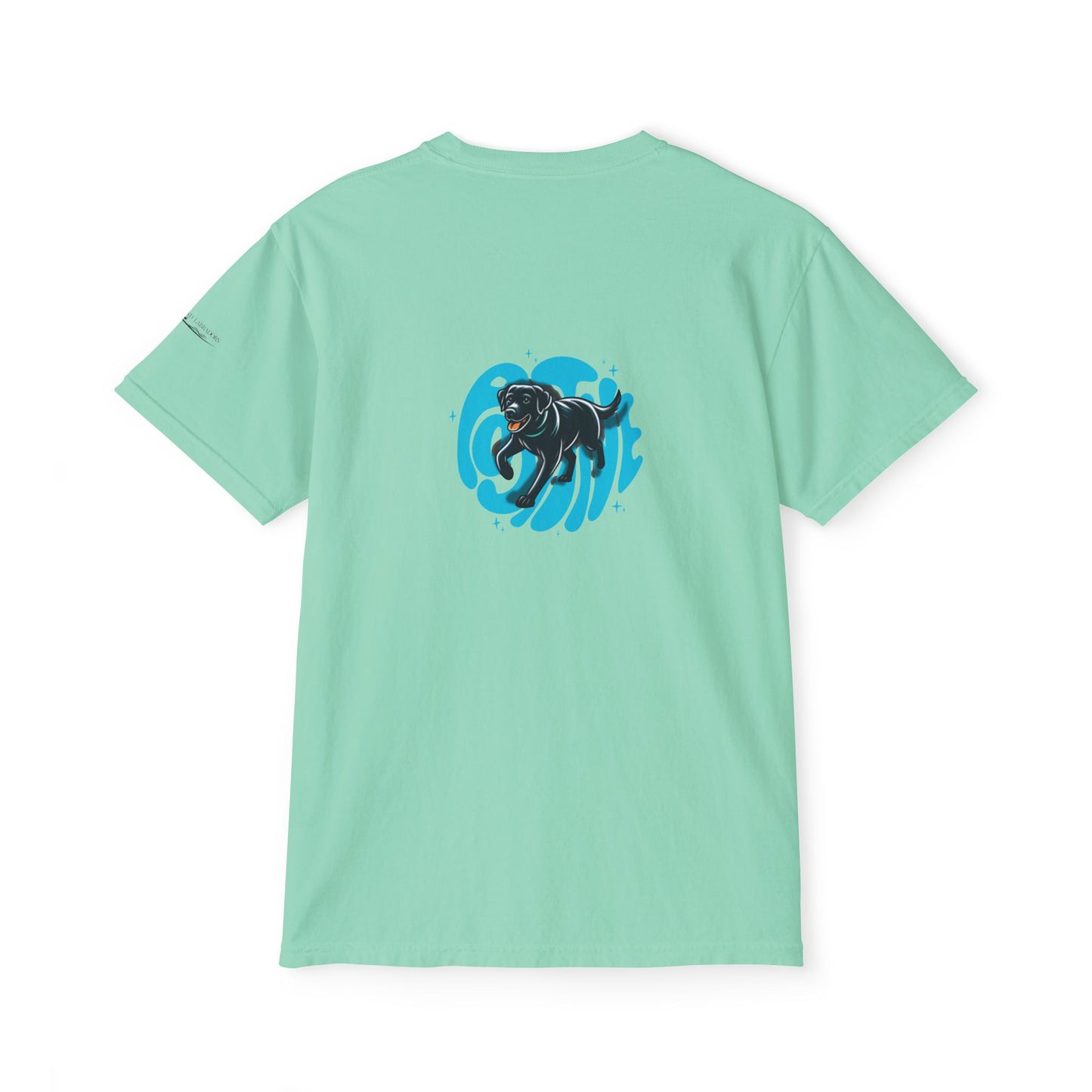 Positive, Island Labradors, pocket T-Shirt