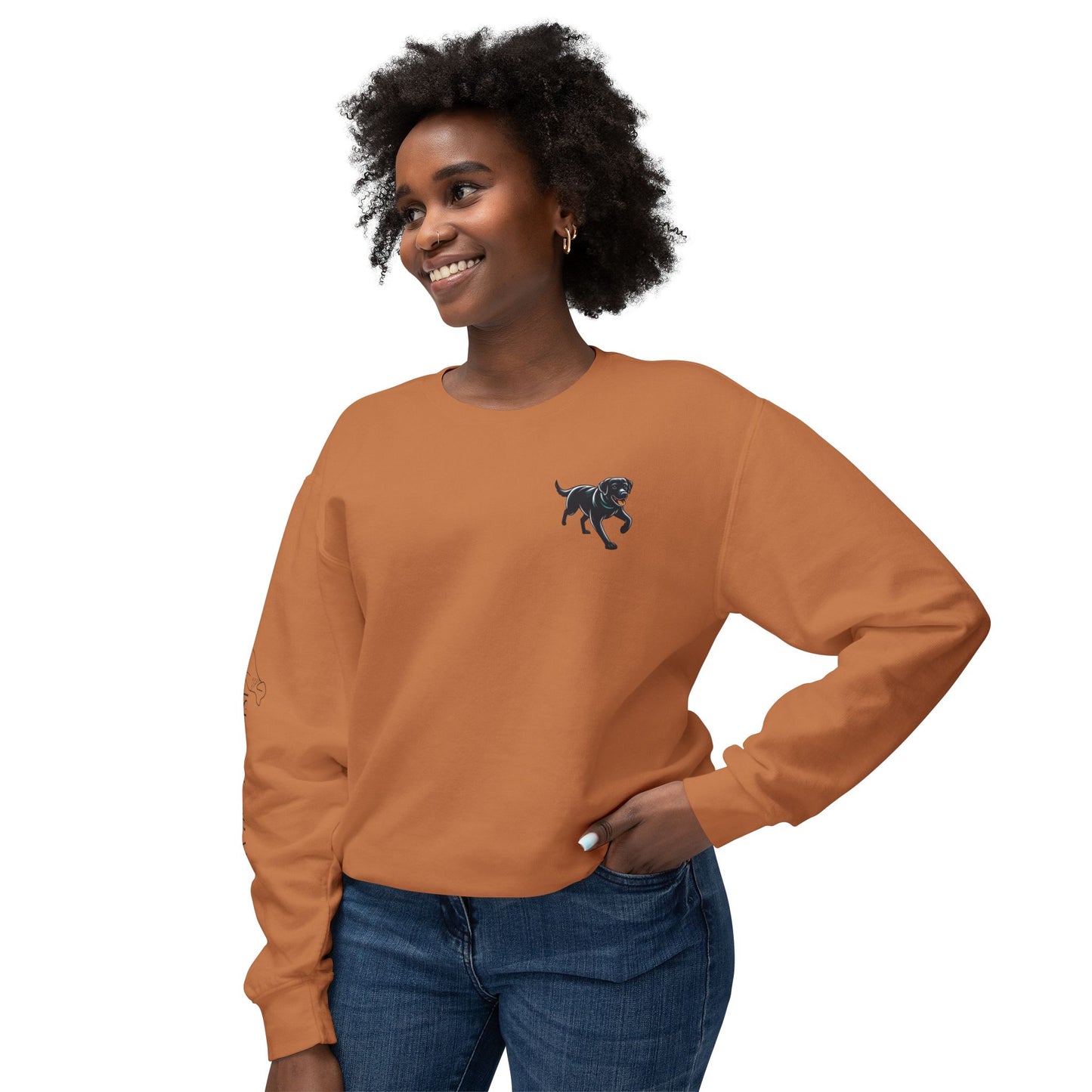 Island Labrador - Sleeve Logo Sweatshirt