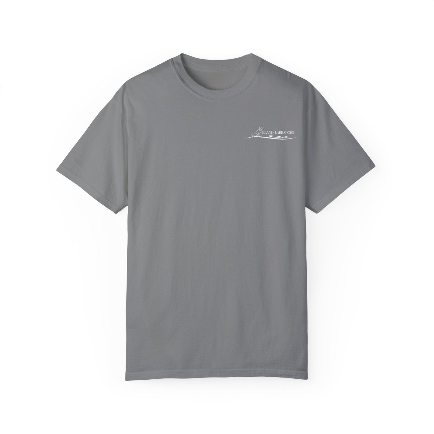 English Labrador print, Unisex Garment-Dyed T-shirt