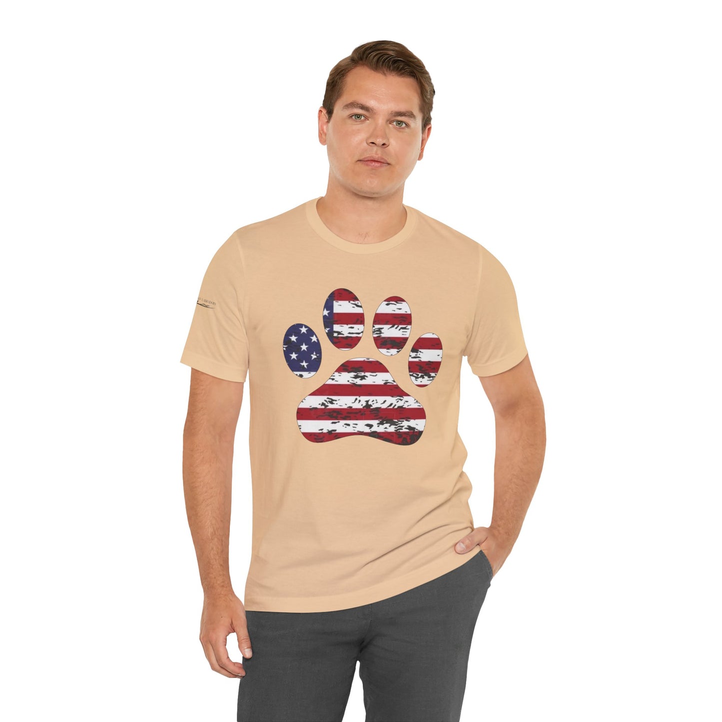 Paw American Flag