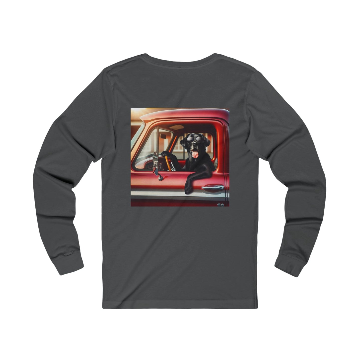 Black Lab Classic, 1950's, Unisex Jersey Long Sleeve Tee
