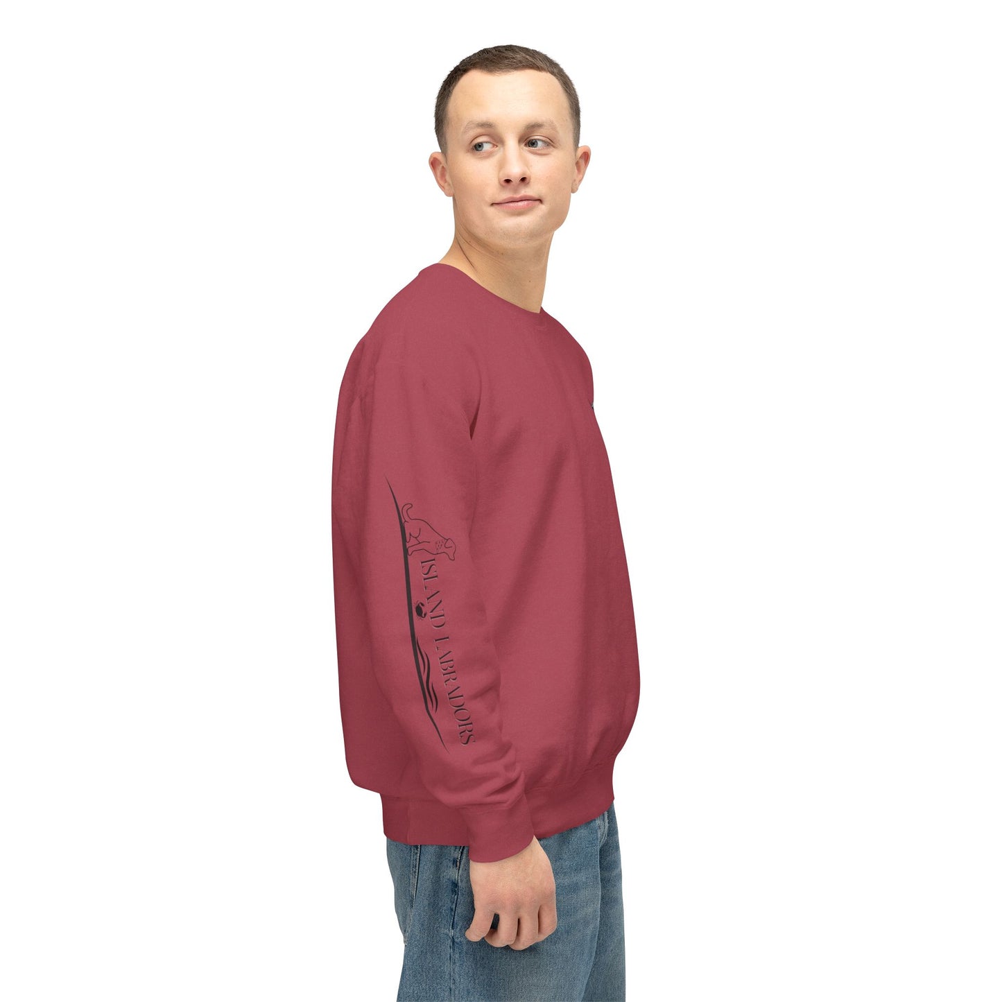 Island Labrador - Sleeve Logo Sweatshirt