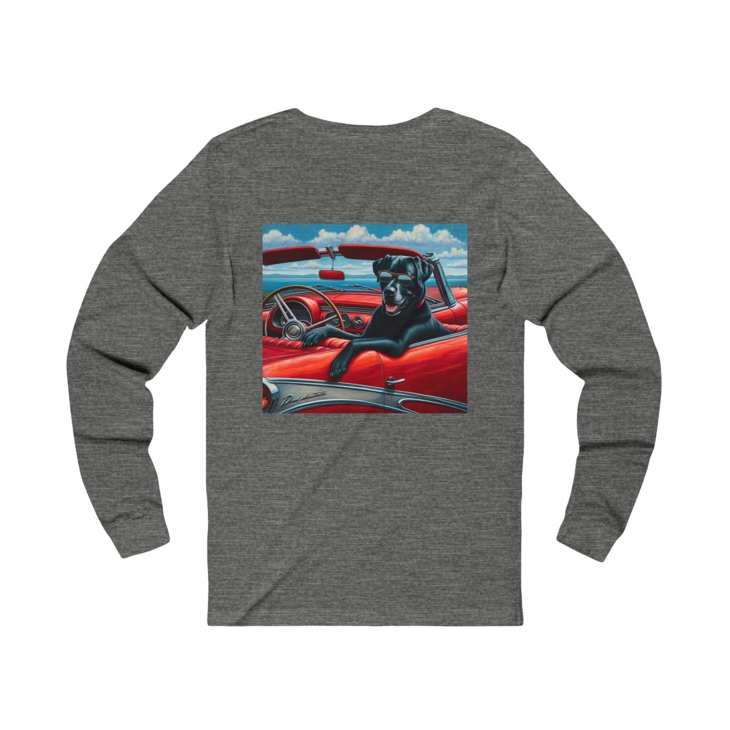 Black Lab Classic, 1950's, Unisex Jersey Long Sleeve Tee