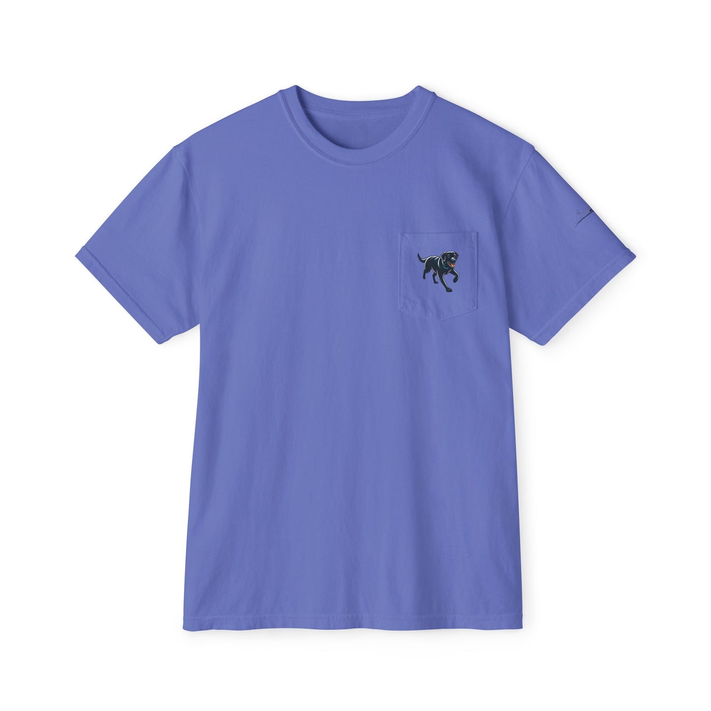 My dog is smarter than yours, just saying, Island Labradors, Pocket, T-Shirt
