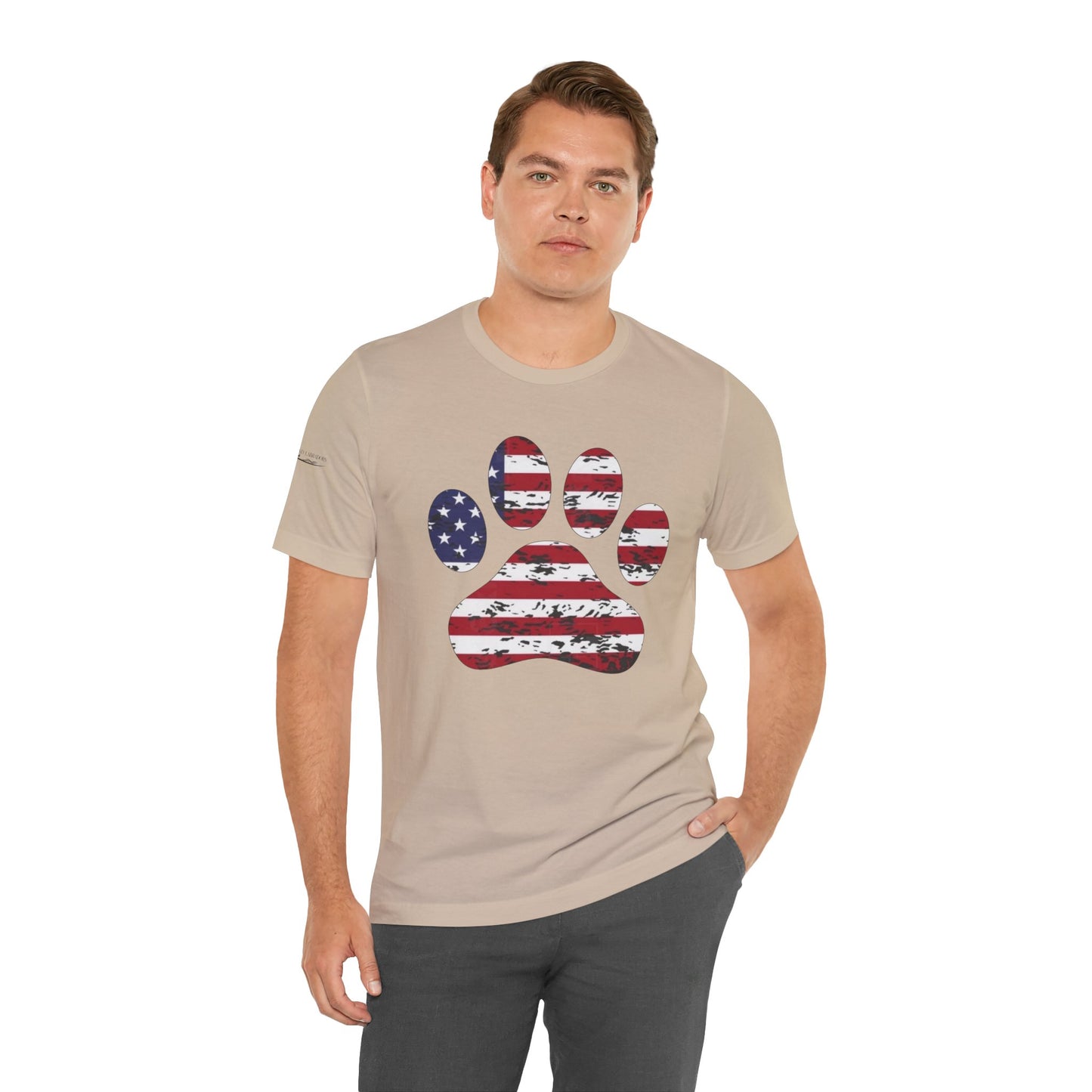 Paw American Flag