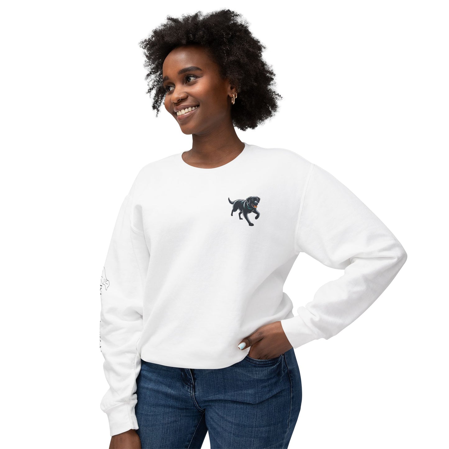 Island Labrador - Sleeve Logo Sweatshirt