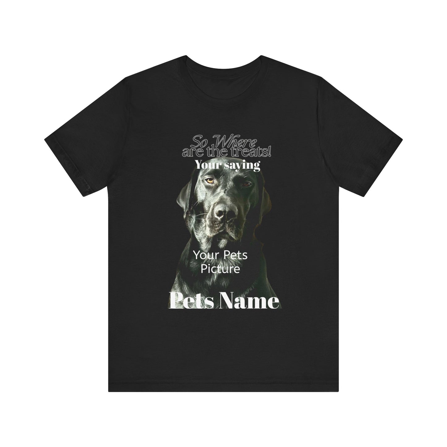 CUSTOMIZE, PERSONALIZE YOUR PETS PICTURE, YOUR PETS NAME, Lilly Special, So where are the treats!