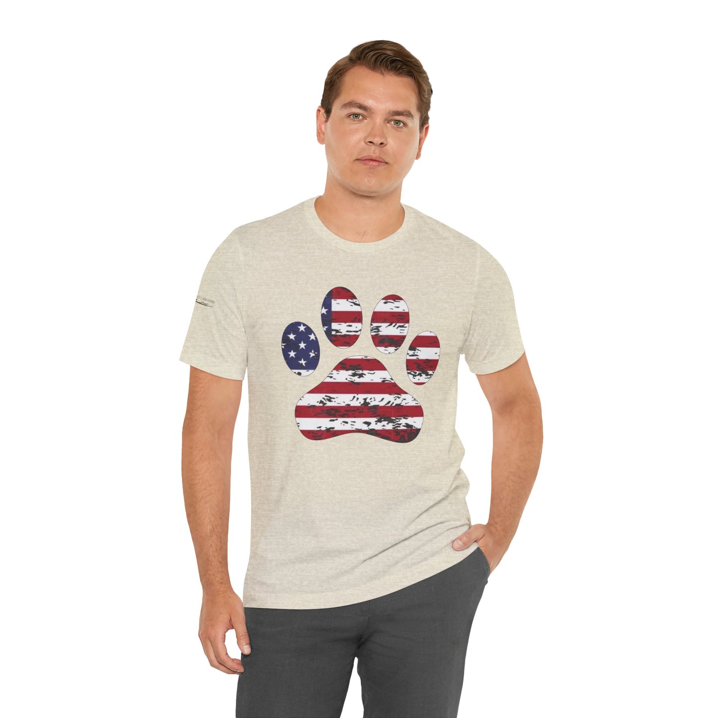Paw American Flag