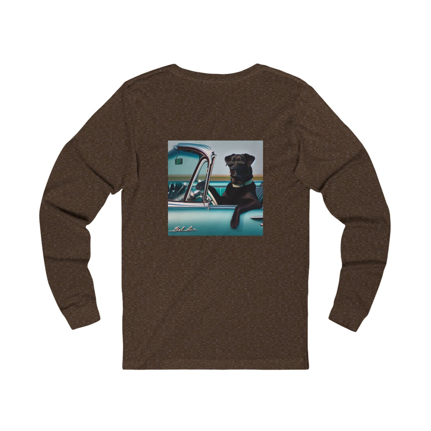 Black Lab Classic, 1950's, Unisex Jersey Long Sleeve Tee
