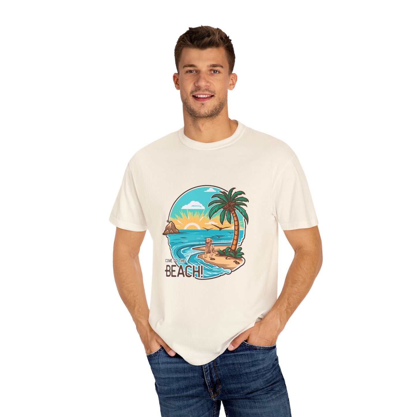 Golden, Come to the beach